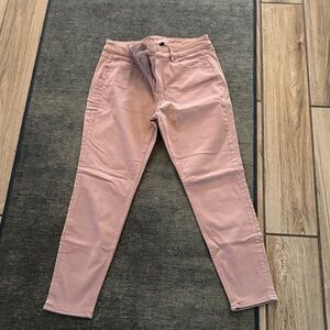 White House Black Market Blush Skinny Jeans